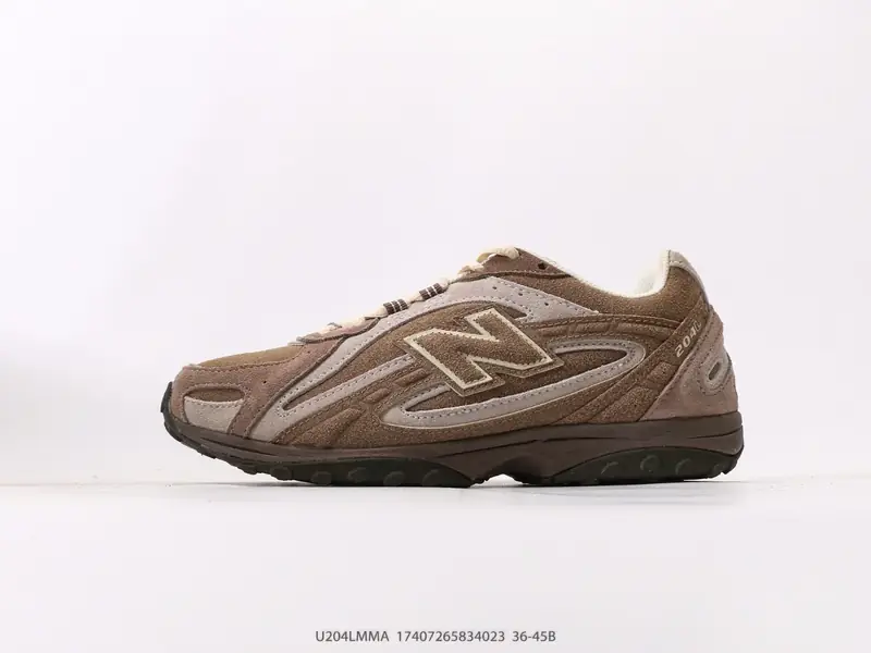 New Balance Zapatillas casuales Resistente Caña Baja Absorción de impactos U204LMMA #17407265834023